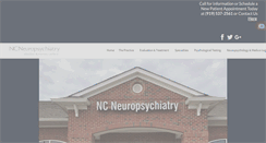 Desktop Screenshot of ncneuropsych.com